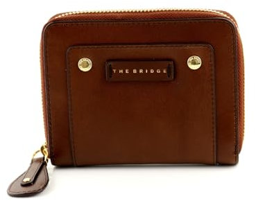 The Bridge Geldbörse Marrone - Leder - Unisex-Erwachsene - Wallet