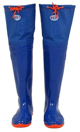 Hip Waders Bootfoot Hip Wader Fishing Waders Waterproof for Men and Women, 60cm High Knee Wading Boots for Outdoor Hunting