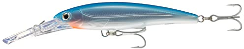 Rapala - X-Rap Magnum Angelköder - Angelzubehör mit großer Tauchschaufel - Salzwasser Spinnköder- Lauftiefe 6m - Fischköder 14cm, 46g - Hergestellt in Estland - Hot Chartreuse UV