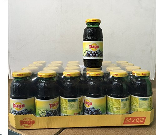 Pago jugo de arándano cl 20 x 24 botellas de vidrio de jugo de fruta