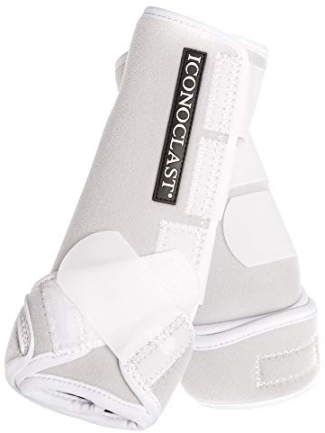 Iconoclast Front Orthopedic Support Boots MED WHITE