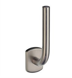 Smedbo C320 N 17,8 cm Wand montiert Ersatz Toilettenpapierhalter in Gebürstetem Nickel von TH, Gebürstetes Nickel