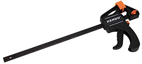 KENDO® - Morsetto a una mano, Einhandzwinge, 200 x 34 mm, 1