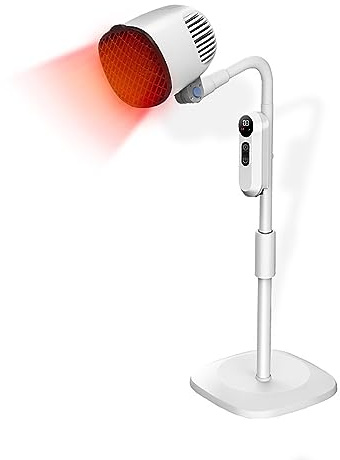 Lámpara infrarroja,luz roja terapia,bombilla infrarrojos fisioterapia，para aliviar dolores musculares o resfriados, lámpara infrarroja para artritis, masaje, fisioterapia