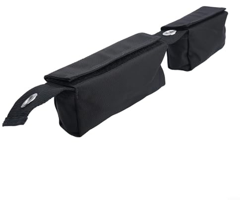 Gdfnmogo Plus Poids modifiable pour système de poche de réservoir Bouée double réglage pour faire de la plongée sous-marine 1680d Nylon V Poids garniture de plongée (sac extérieur)