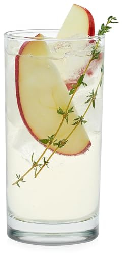 Libbey Heavy Base Tumbler Glasses, 15.5-Ounce, Set of 8