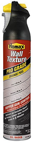 Homax 41072045551 Pro Grade Wall Texture 25 oz, Orange Peel, Oil Based Aerosol Wall Texture
