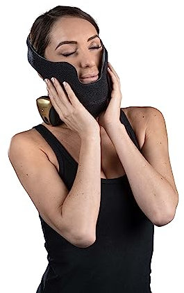 FaceSculptor - Masque Liftant Visage - Appareil anti-rides et lifting, Masque double action ovale et cou sculptant, raffermissant et amincissant pour un effet anti-âge, breveté et fabriqué en France.
