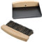 DNDGDLUA Ensemble de balayette et pelle de table, pelle et balayette, mini pelle et balayette, balai à main avec pelle à poussière, mini balayette, brosse de table (bois et métal)
