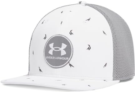 Under Armour UA Iso-Chill Drive Casquette Stretch pour Homme Blanc/Blanc L/XL, Blanc / / Blanc