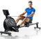 Riksion Rudergerät für Zuhause, Magnetisches Rudergerät mit LCD-Display, Heimrudergerät für Cardio-Training, 160 kg Belastbarkeit, vertikal verstaubar