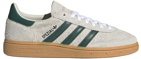 adidas Womens Handball Spezial Lace Up Sneakers Shoes Casual - Off White - Size 9 M