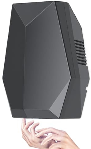 Secador De Manos Para Baño Del Hogar - Secamanos Compacto Para Baño,Dispositivo Automático De Secado Con Función De Ventilación Para Baños De Hotel Ducha Interior Y Cuerpo