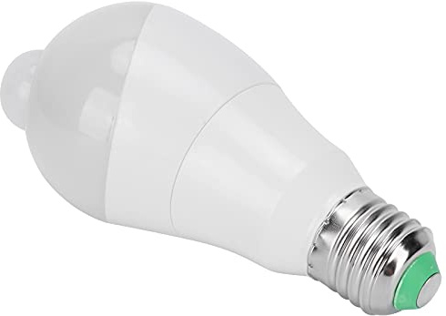 Omabeta E27 Mänsklig Sensorlampa 7W LED Energibesparande Induktionslampa för Korridorer och Balkonger Plastkropp