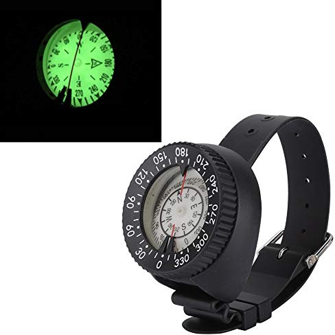 Delaman Dive Compass Altamente Pratico Uso A Lungo Termine, Polsino Sud Dell'Emisfero Del Sud Della Bussola Polso Visione Notturna Impermeabile L'Immersione Bombole