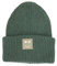 Zwillingsherz Slouch-Beanie-Mütze mit Wolle - Hochwertige Strickmütze mit Herz Smileys Patch für Damen Mädchen – Hat - Grobstrick - One Size - warm und weich für Frühling Herbst und Winter