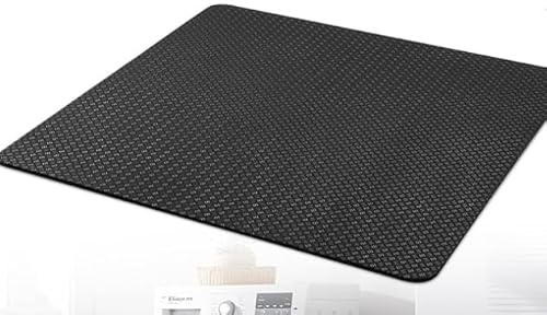 Alfombrilla antideslizante antivibración en ambos lados, para lavadora, 60 x 60 cm, reduce el ruido, resistente al agua, para frigorífico, para secadora o lavadora