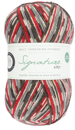 West Yorkshire Spinners Signature 4 Ply 0861 Bullfinch