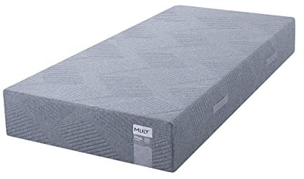 MLILY Plus Matratze 100x200 cm | Memory Foam Matratze mit 26 cm Höhe | Angenehmer Liegekomfort | 7 Komfortzonen und 4 Schichten für Luxuriösen Schlaf
