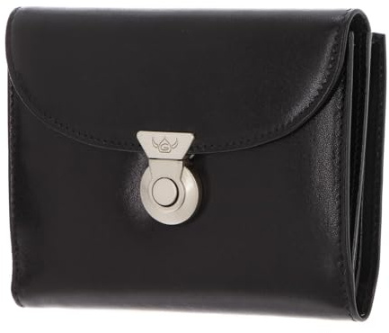 Golden Head Leder Geldbörse Colorado RFID Protect Schlossbörse 1150 Schwarz