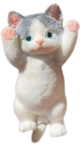 HTTDSLF Mochi Squishy Giocattoli da Schiacciare, Giocattoli Antistress di Gatto, Squeeze Toys , Stress Relief Squeeze, Antistress Giocattolo per Bambini e Adulti, Regalo di Natale, Festa Compleanno