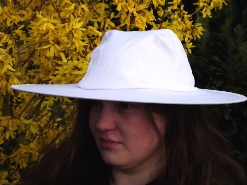 Förster-Fellnest Schöner Imkerhut - Imkerhaube aus Baumwolle mit Verstellbarer Kopfweite