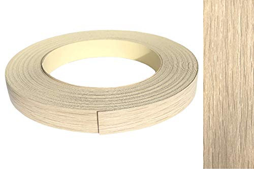 Kantenumleimer Melamin 22mm x 50m mit Schmelzkleber in Eiche grau, sonoma Dekor