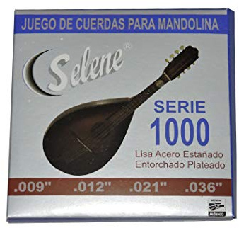 Mandolin Strings Selene Model S-1000 (Full Set), Cuerdas para Mandolina