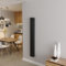 Biubiubath Black 1500x200mm Tall Cast Iron VerticalTriple Column Traditional Central Heating Horizontal Radiators