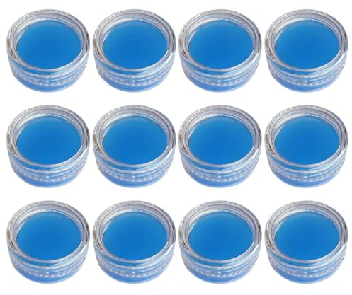 Beaupretty 12pcs Diamond Drawing Glue Wax Set with Storage Box, Sky-blue DIY Painting Glue Clay for Diamond Art Accessories and Drilling Painting Supplies