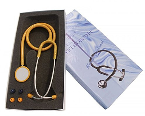 Fonendoscopio Doble Campana Tenso Amarillo-Unidad