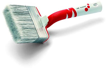 Schuller Eh'klar 71203 ALLRIGHT Profi Flächenstreicher 120mm, 2K-Griff, rostfreie Edelstahlzwinge für Teleskopstangen geeignet, made in Germany