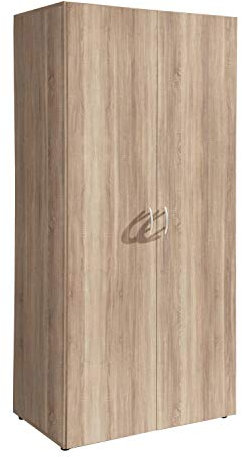 AVANTI TRENDSTORE - Balu 2,3 e 4, armadio ad ante a battente, disponibile in 2 diversi colori e 3 diverse larghezze (Marrone, 2 ante)