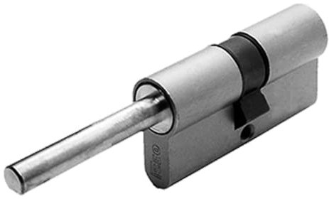 Iseo Serrature Original Cilindro Europeo R11 Protetto Di Sicurezza con 5 Chiavi 30x30 Predisposto Per Pomolo