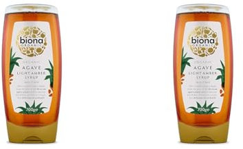 Biona Organic Light Agave Syrup 700g (Pack of 2)