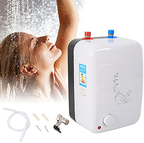 8 liter omedelbar varmvattenbehållare varmvattenberedare panna gas genomströmningsvärmare underbord trycksäker liten behållare 30–75 °C varmvattenberedare för tvättställ eller diskbänk 1 500 W