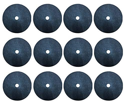 TITA-DONG 12 Stück Baummulchringe, Baumschutz-Unkrautblock-Mulch, Baumschutzmatte aus Vliesstoff, Baumschutzmatte, Unkrautmatten-Abdeckring für Den Unkrautbekämpfungs-Wurzelschutz(42CM)