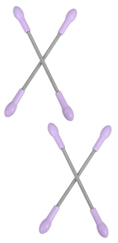 HAPINARY 4piezas Removedor De Vello Facial Portátil Herramienta De Depilación Rápida y Efectiva Dispositivo De Extracción De Acero Inoxidable Para Uso Casa