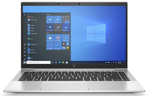 HP EliteBook 840 G8 Laptop | 14 Zoll | 1920 x 1080 | Intel Core i5-1145G7 | 16 GB DDR4 RAM | 256 GB NVMe | DE-QWERTZ | Windows 11 Pro | 1 Jahr Garantie | (Generalüberholt)