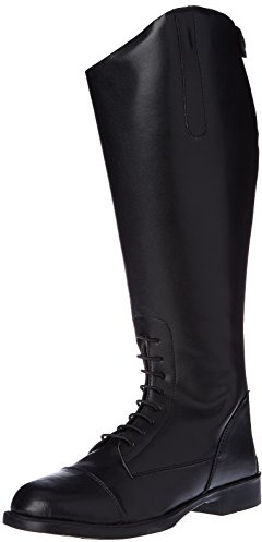 HKM, Reitstiefel -New Fashion-, Damen, Kurz/Weit, Stivali da equitazione, Donna, Nero, 36 EU