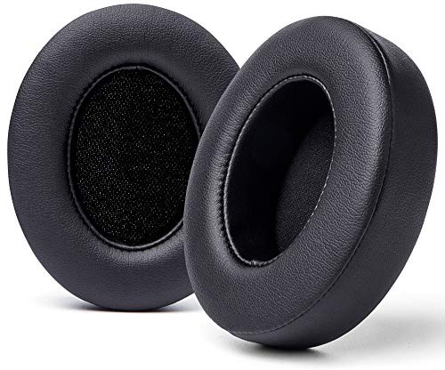 WC Wicked Cushions Replacement Ear Pads for Beats Studio 2 & 3 (B0501, B0500) Wired & Wireless | Does NOT Fit Beats Solo | Softer PU Leather, Enhanced Foam & Stronger Adhesive | Black