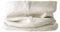 CHARM Bio Baumwolle Stirnband Halstuch - Loop Schal Schlauchtuch Maskenschal Creme