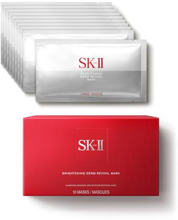 SK-II Brightening Derm Revival Mask For Unisex 10 Pcs Mask