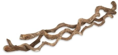 NaDeco Drachen Liane Natur 3 Stück, Größe ca. 100x3cm | Twisted Rattan | Curly Vine | Drachen Rattan Holz | Deko Liane | Lianen Holz | Lianenwurzel | Dekowurzel | Rattan Liane
