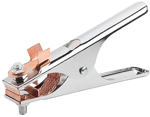 Pinza Soldadura para Masa, Cable Masa Soldadura, Pinza Masa Soldadura, Abrazadera de Conexión Tierra Tierras Abrazaderas Cable Pinzas Profesional Trabajo Resistente Mayoría las Máquinas Soldar (300A)