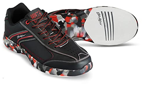 KR Flyer Lite Red Camo, Bowlingskor för män, Kamouflage röd, 43 EU