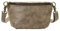 KL928 Bauchtasche Damen, Wildleder Crossbody Bag, Brusttasche Umhängetasche Medium aus weichem Kunstleder für Women Men, Taupe