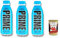 Prime Energy Drink Blue Raspberry Geschmack, 3 Stück, 500ml energy drink Einweg flasche + Italian Gourmet polpa 400g