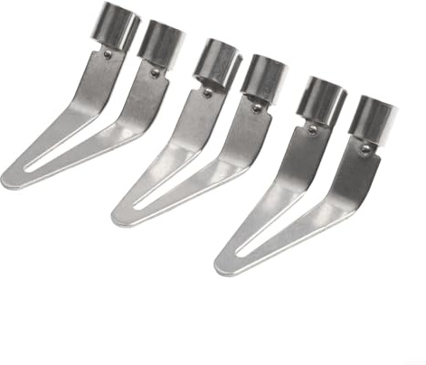 Outil de soudage en plastique à tête lisse 3/5 pièces en métal pour réparation de pare-chocs de voiture PP plastique 50 x 20 x 5 mm (3 pièces)