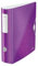 Leitz Qualitäts-Ordner 180° Active WOW, A4, Breit, Abgerundeter Rücken, 8,2 cm breit, Gummibandverschluss, Leichtes Polyfoam, Plastik-Ordner, WOW Serie, Violett, 11060062